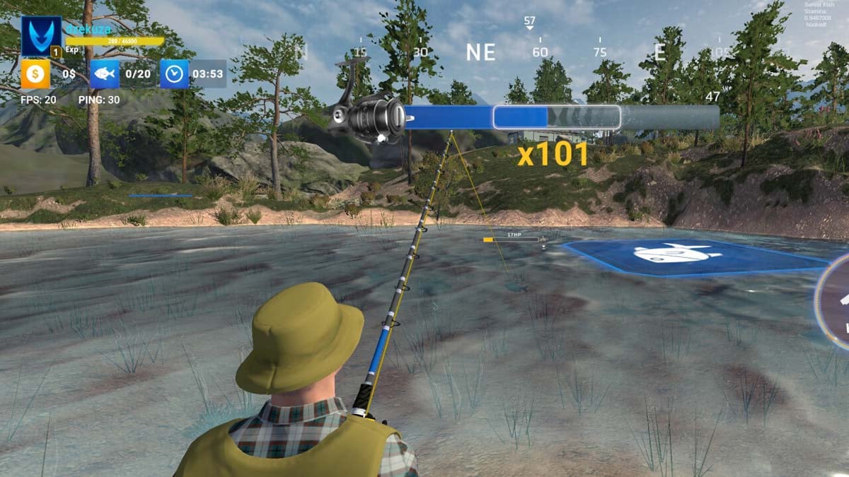 Capture d'écran du jeu officiel FishVerse : Ultimate Fishing