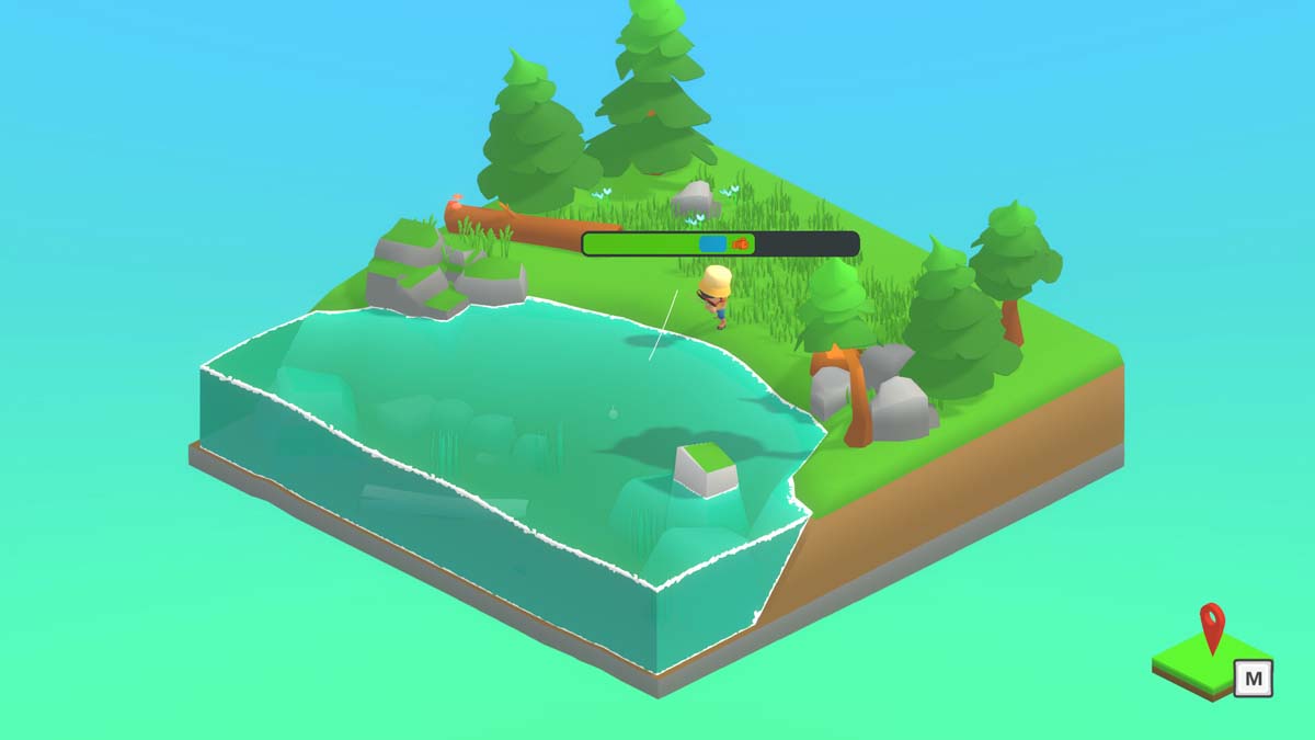 Capture d'écran du jeu officiel Cozy Fishing