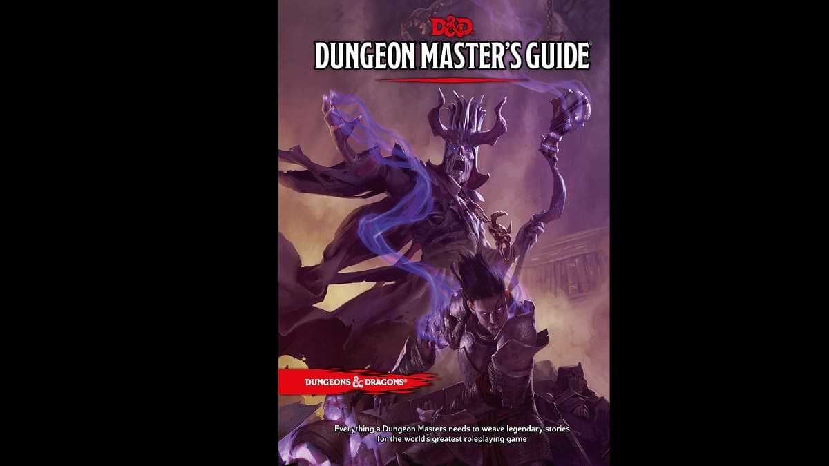 Couverture du guide du maître du donjon D&D