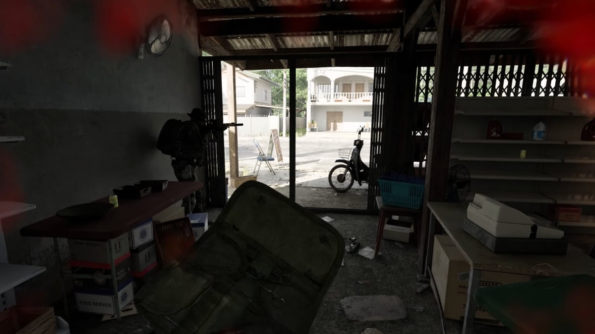 Utilisation du kit dans le jeu lors de la bande-annonce promotionnelle de Grey Zone Warfare.