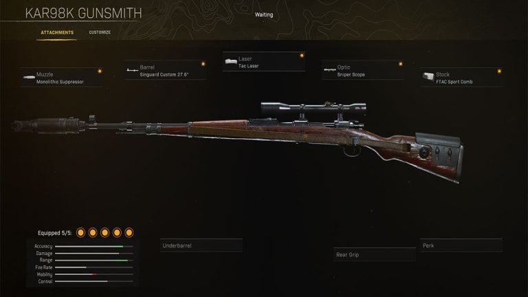 Kar98k taquiné pour son retour sur Warzone dans la saison 4