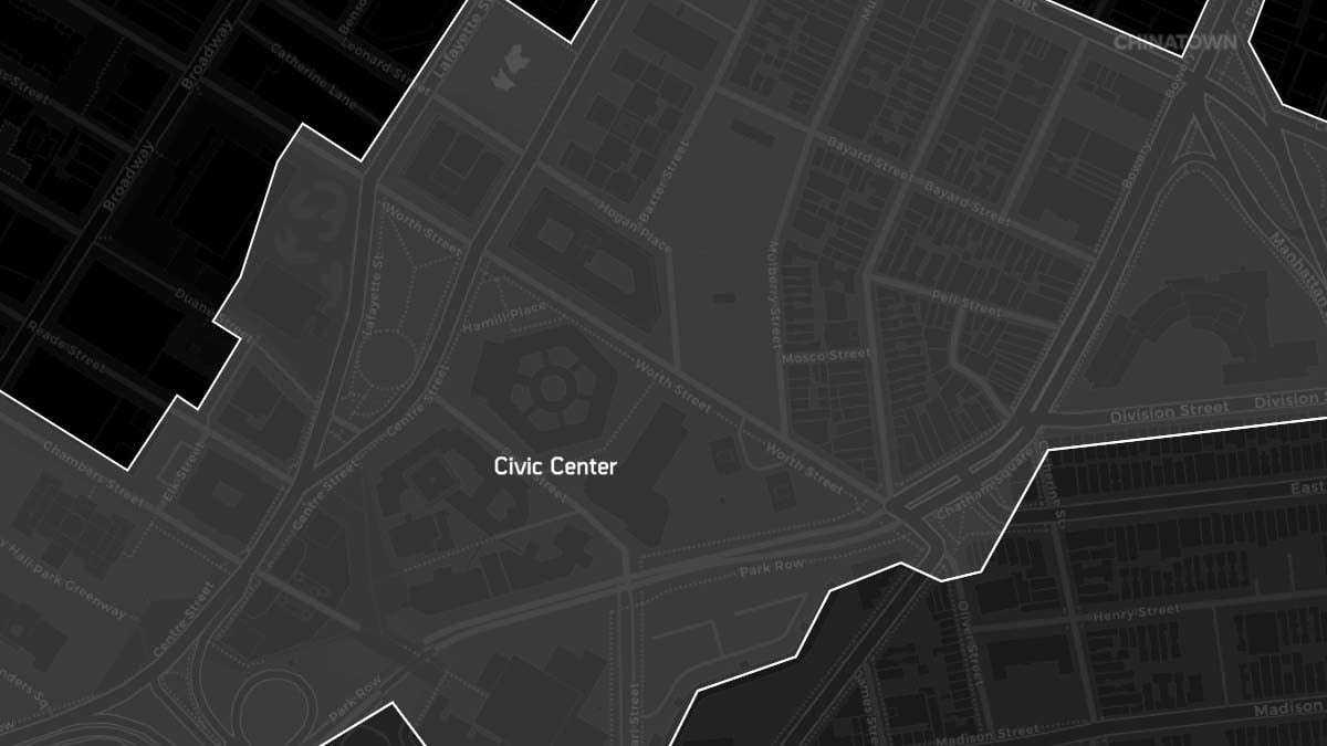 Carte du centre civique dans The Division 2