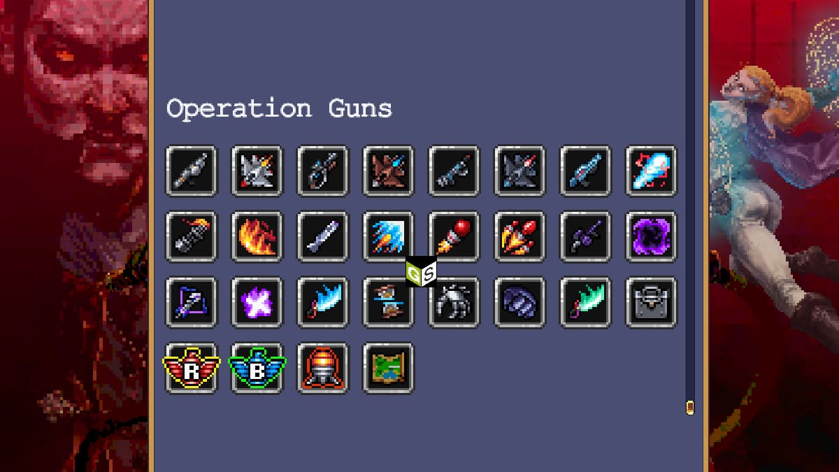 Tous les objets de la collection Operation Guns Survivants des vampires