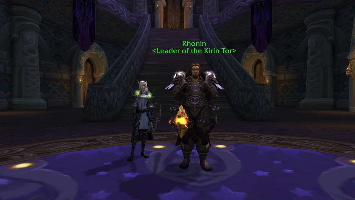 Rhonin et Vereesa s'unissent dans World of Warcraft