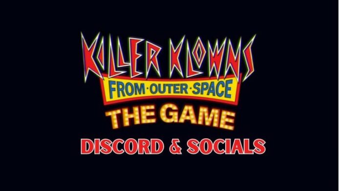 Killer Klowns de Outer Space Discord et liens vers les réseaux sociaux
