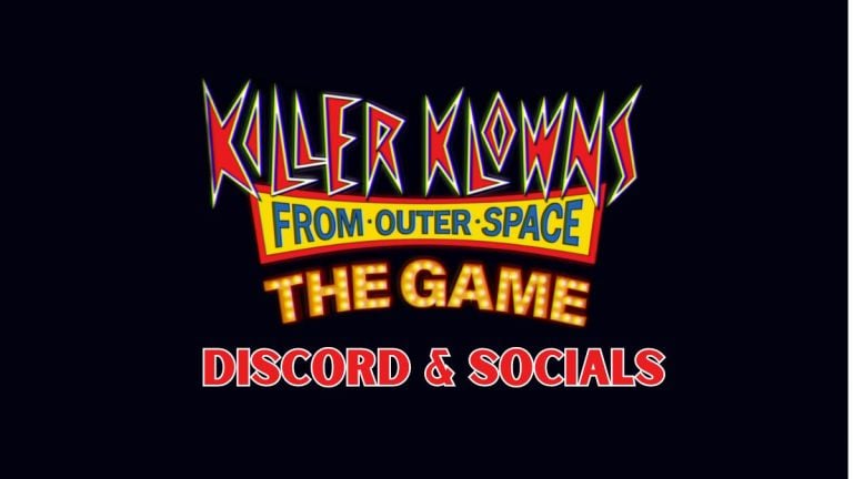 Killer Klowns de Outer Space Discord et liens vers les réseaux sociaux