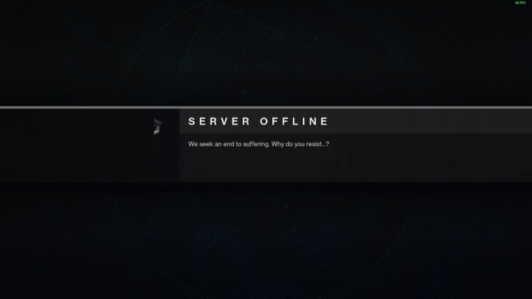 Les messages hors ligne du serveur The Final Shape de Destiny 2 sont mystérieux et énigmatiques