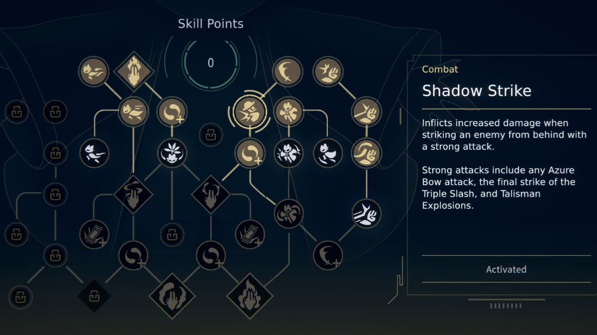 La compétence Shadow Strike de Nine Sols.