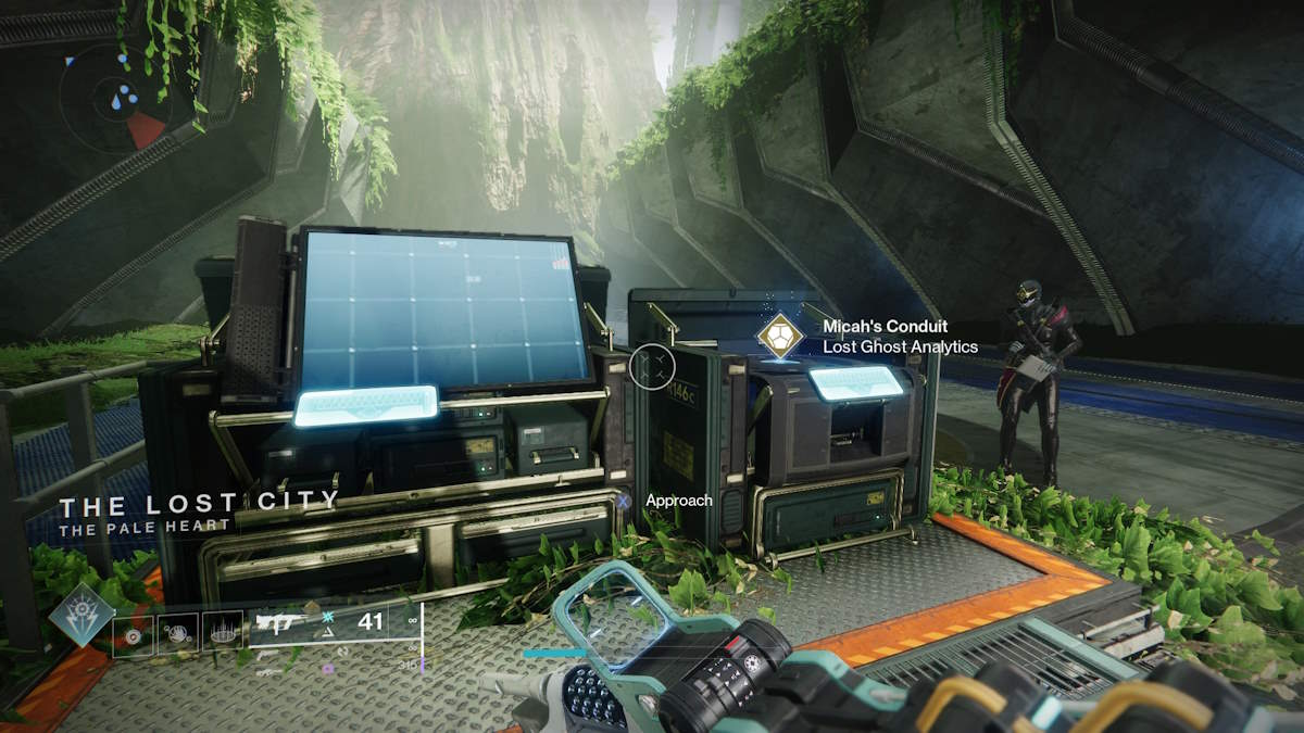Le terminal parlait à Micah-10 dans Destiny 2.