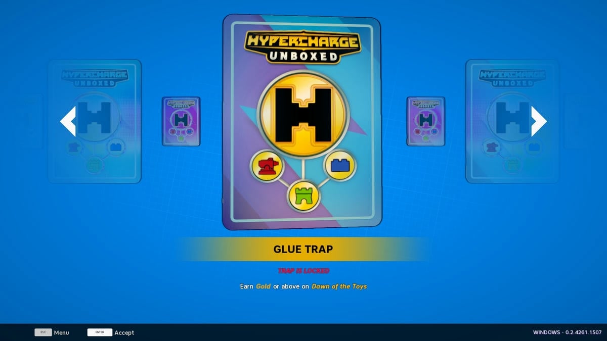 Carte Glue Trap dans Hypercharge Unboxed