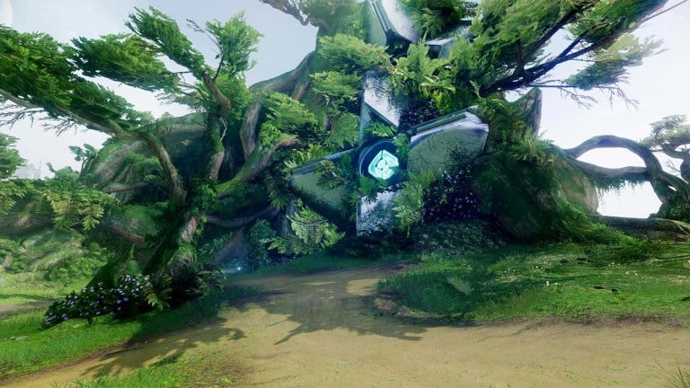 The Pale Heart of the Traveler environment in Destiny 2: The Final Shape