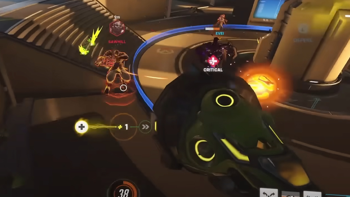 lucio sur la tour lijang soutenant son équipe