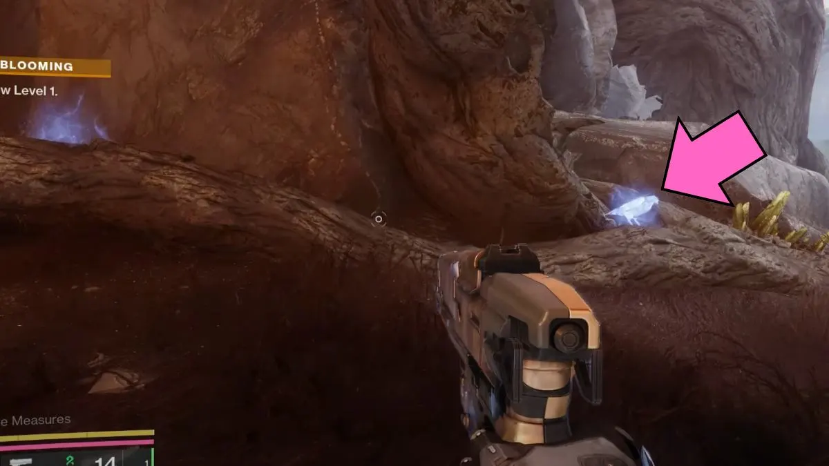 Commutateur d'oiseau pour activer le kyste de lumière brûlante dans Destiny 2 The Final Shape