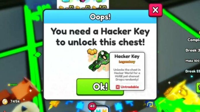 Comment obtenir des clés de hacker dans Pet Simulator 99 - Roblox
