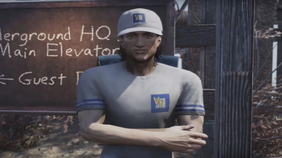 Samuel le vendeur de répondeurs dans Fallout 76