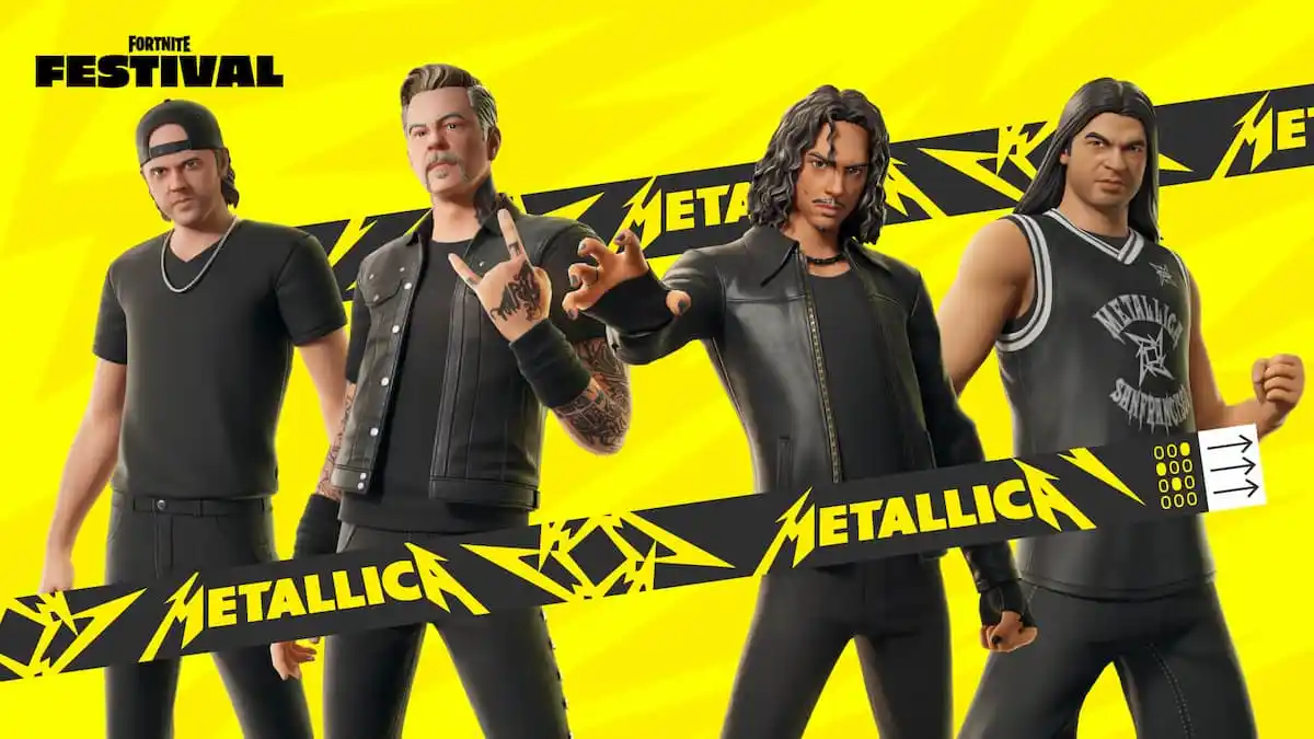 Skins de groupe Metallica dans Fortnite