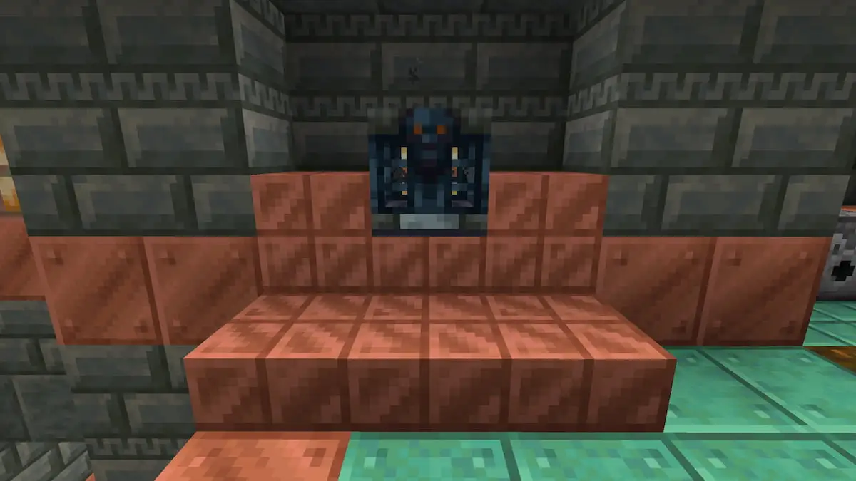 Un coffre-fort régulier de Trial Chambers dans Minecraft