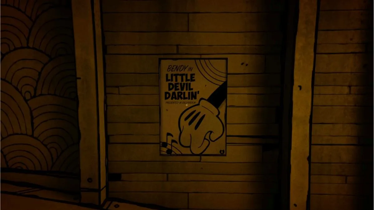 Affiche Little Devil Darling du jeu Bendy