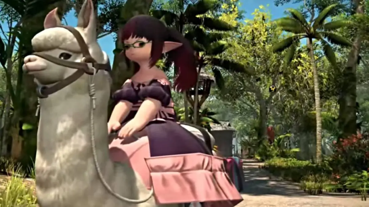 Monture Alpaga dans Final Fantasy XIV