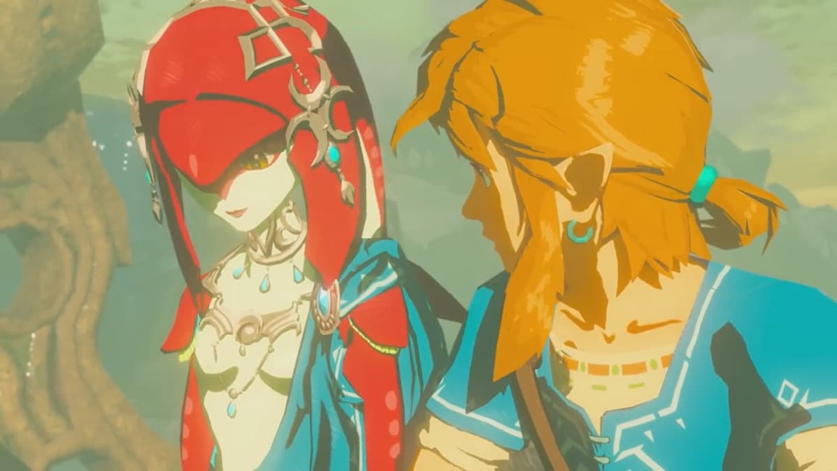 Link se souvient de Mipha dans Zelda Breath of the Wild