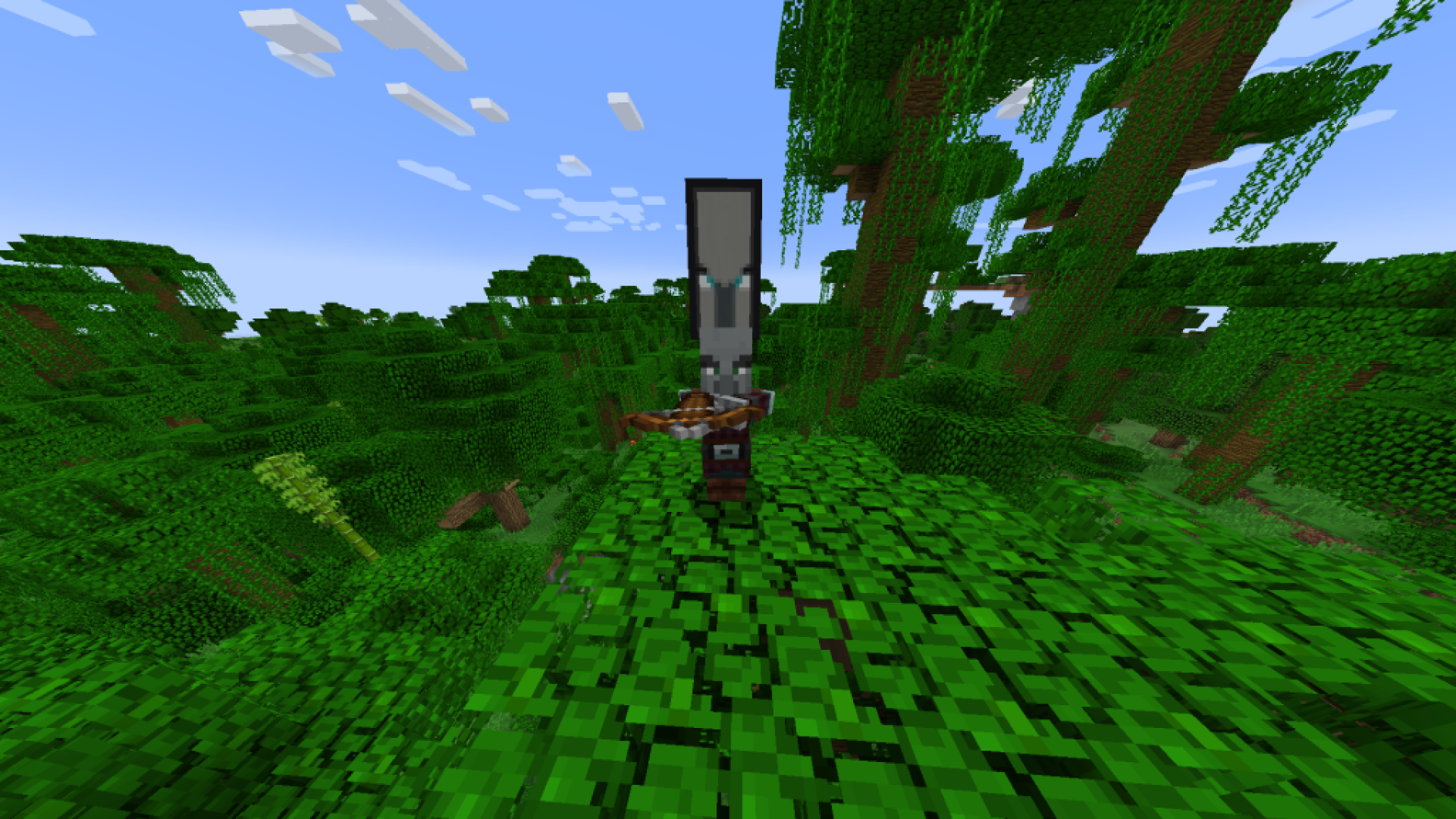 Un capitaine pilleur dans Minecraft.