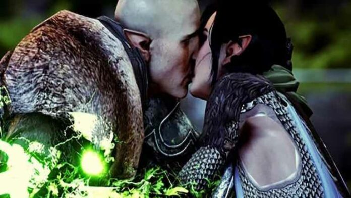 Solas says goodbye to the Inquisitor.