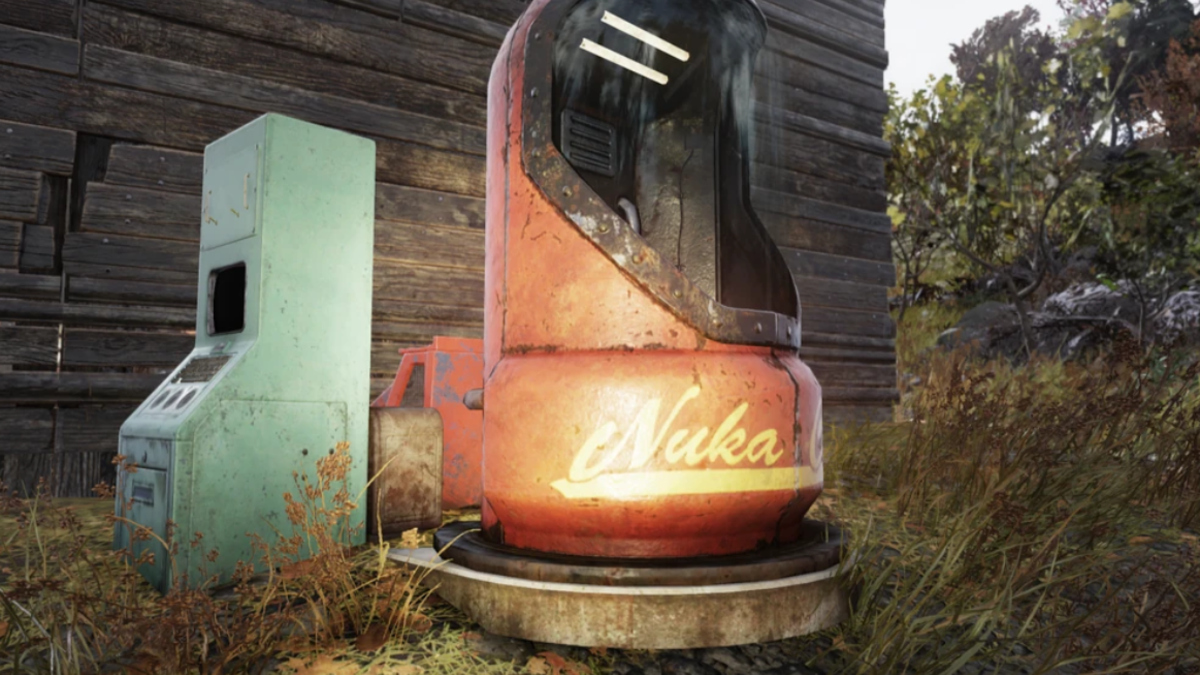 Station Nuka-Cola Collectron dans Fallout 76.