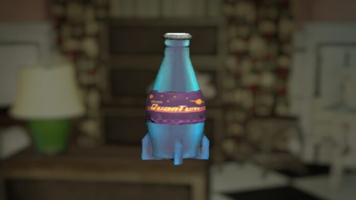 Inspecting a Nuka-Cola Quantum in Fallout 76