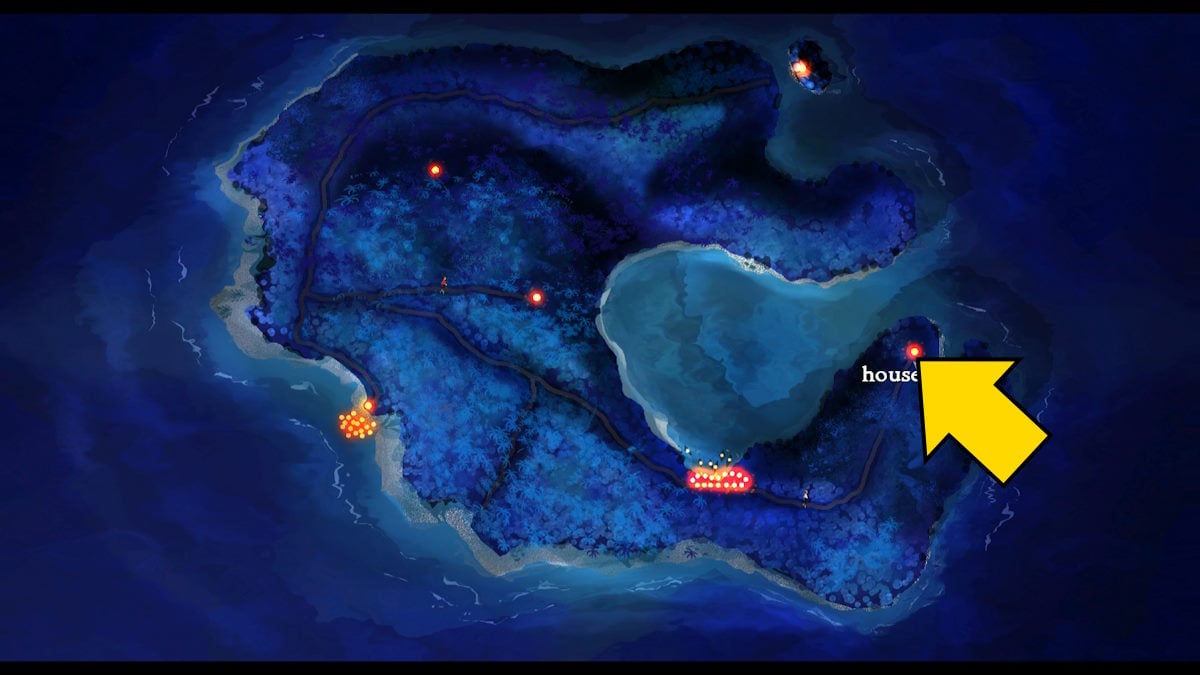Trouver la maison des entraîneurs d'épée dans The Secret of Monkey Island : Special Edition