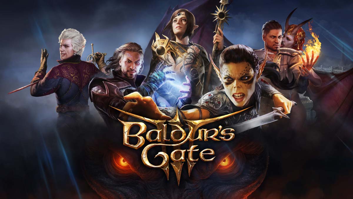 Art clé de la promotion officielle de Baldur's Gate 3