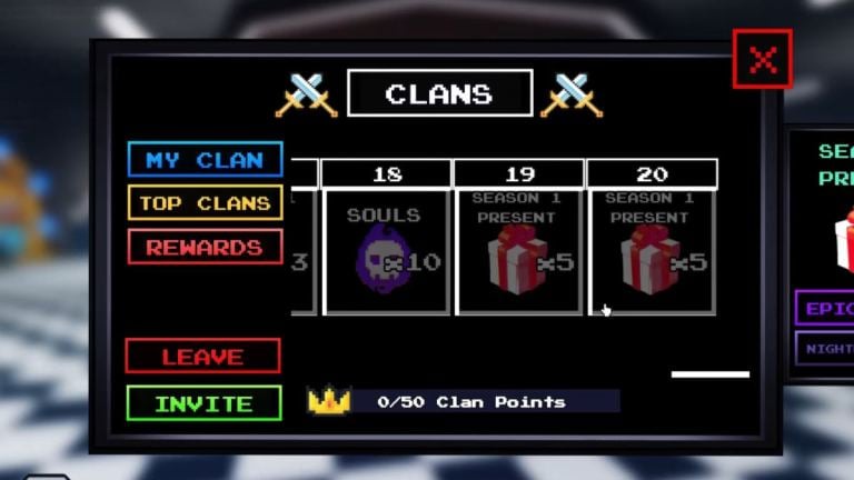 Toutes les récompenses de clan dans Five Nights TD et comment les obtenir