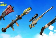 5 meilleures armes à utiliser dans Fortnite OG Reload
