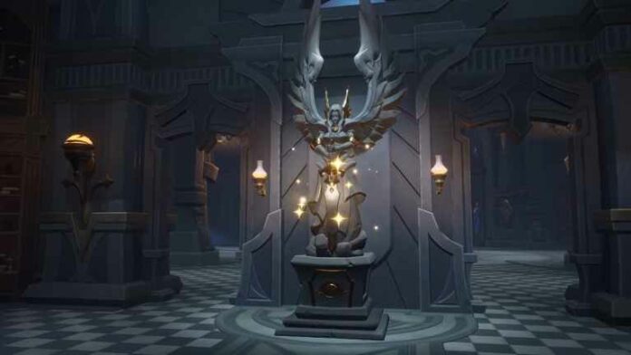 Statue in Tarisland Library of Chaos
