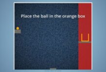 Brain it On Level 52 Place the ball in the Orange Box