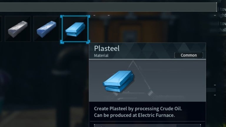 Comment fabriquer du Plasteel dans Palworld
