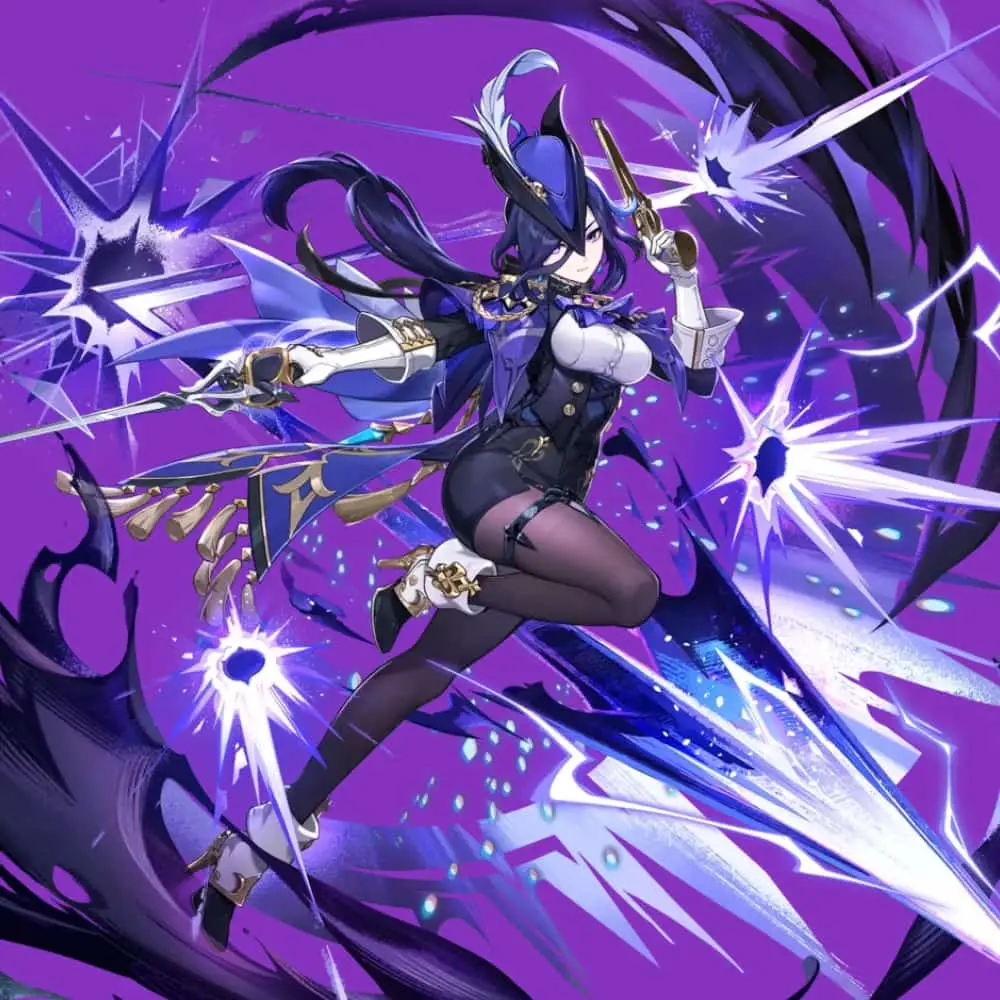 Genshin Impact Clorinde Splash art