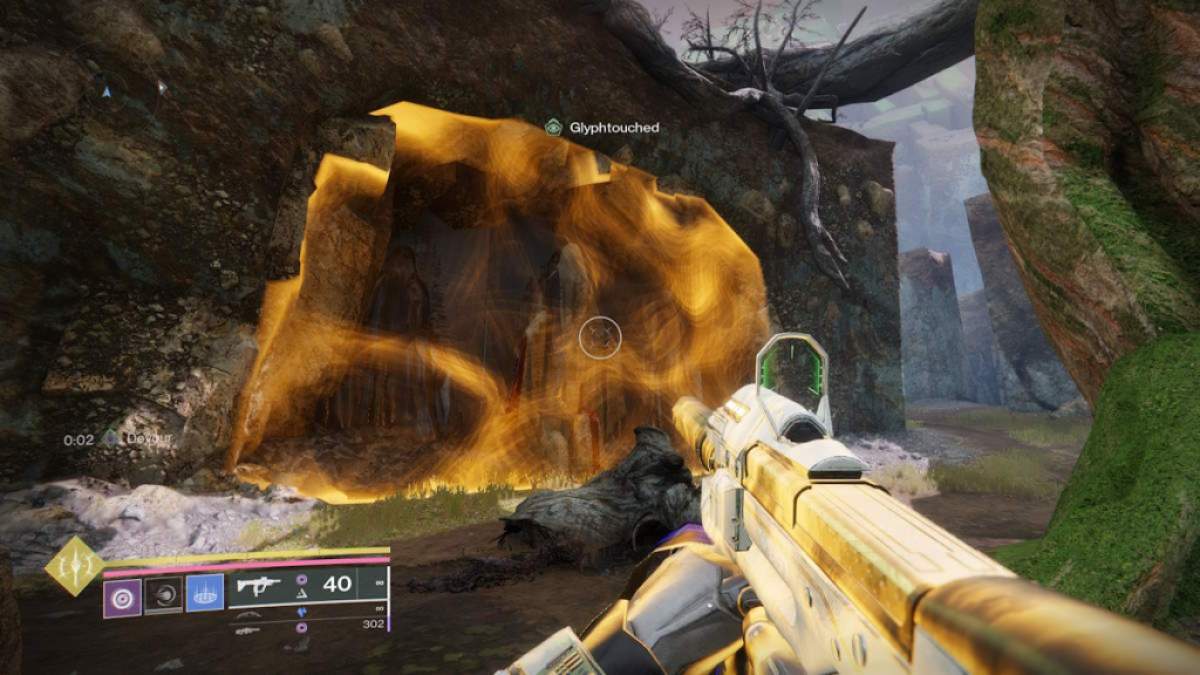Un glyphe bloquait la porte dans Destiny 2.