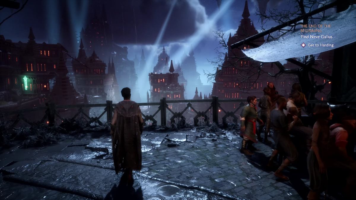 Rook veille sur la ville dans Dragon Age : The Veilguard.