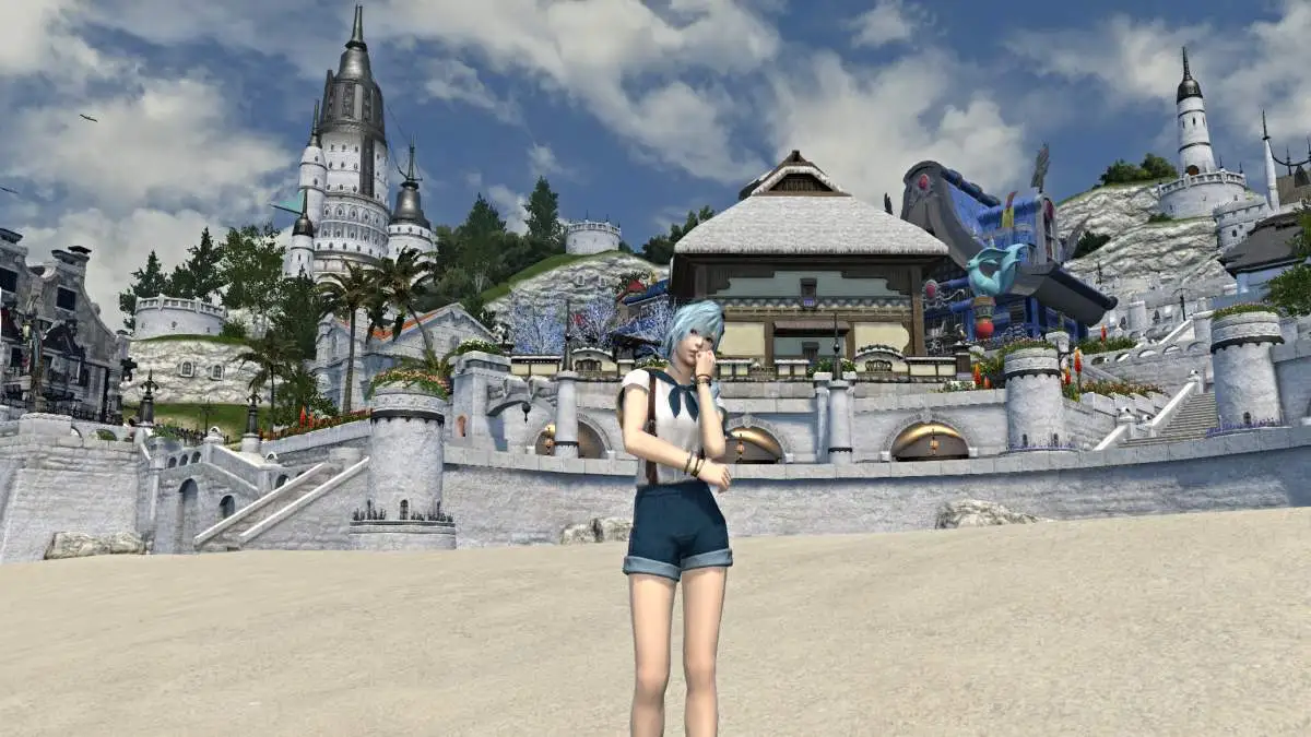 Le quartier d'habitation de Mist dans Final Fantasy XIV