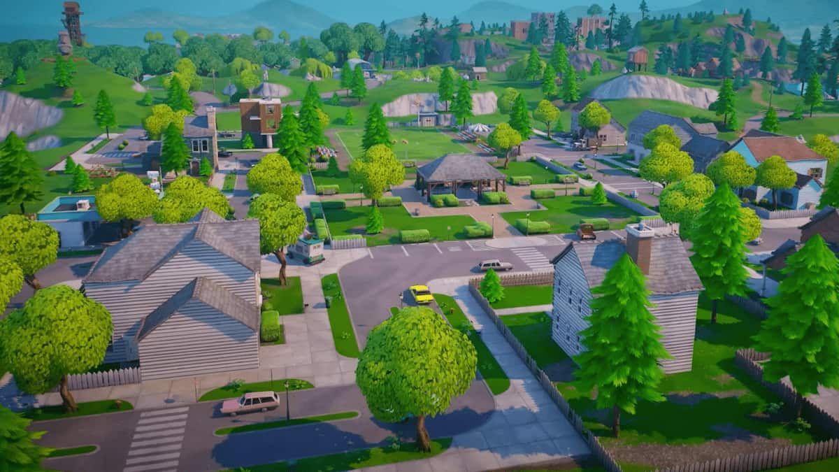 Emplacement de Fortnite Reload Pleasant Park