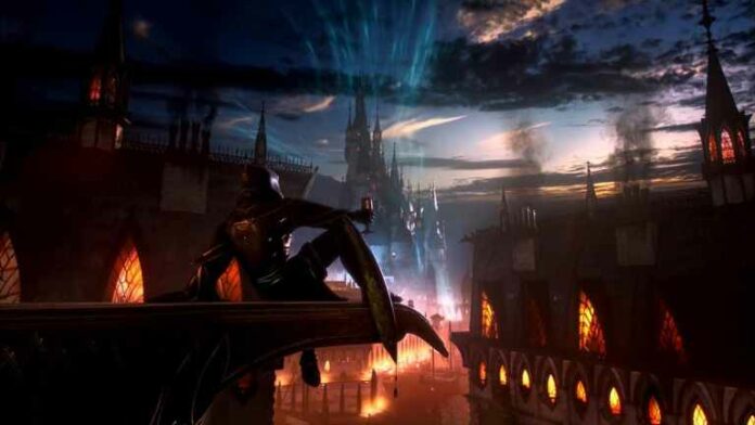 Dragon Age The Veilguard official image of a character overlooking a city