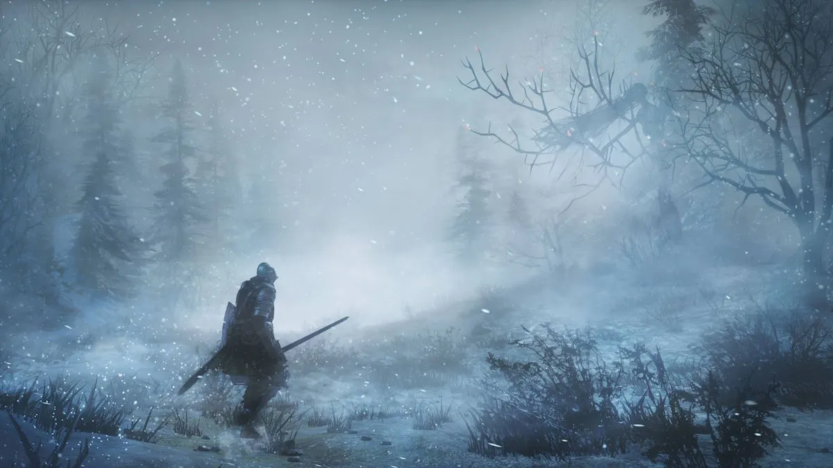 Art conceptuel officiel des Cendres d'Ariandel.