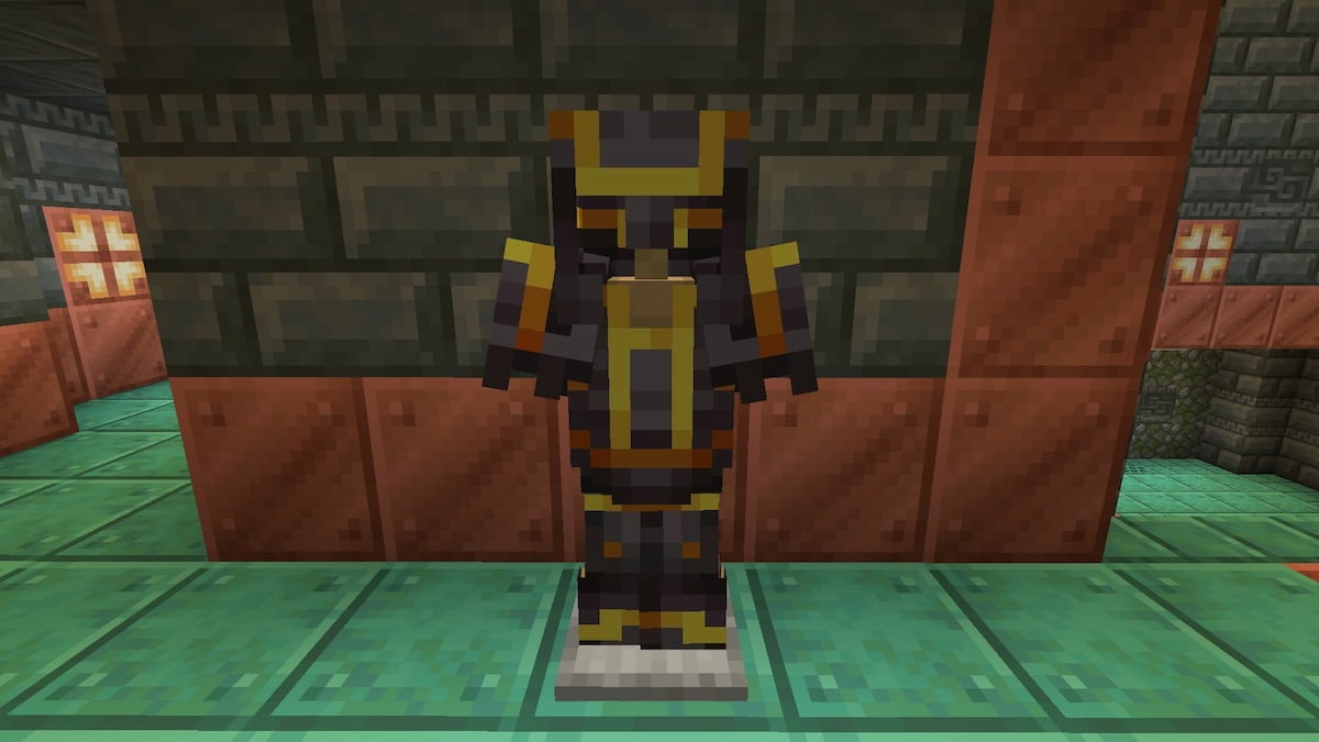 La nouvelle garniture Bolt Armor dans Minecraft