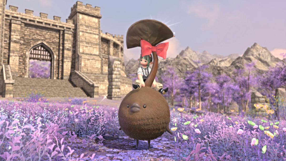 Monture Chocorpokkur dans Final Fantasy XIV