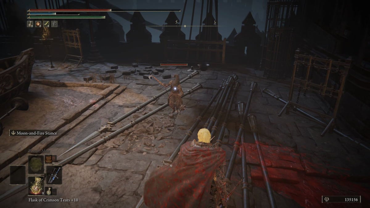 Un petit assassin attaque le joueur dans Shadow of the Erdtree