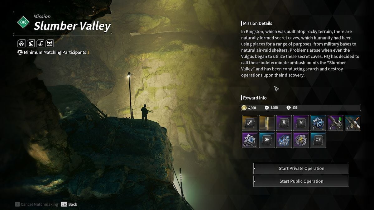 La mission de Slumber Valley dans The First Descendant.