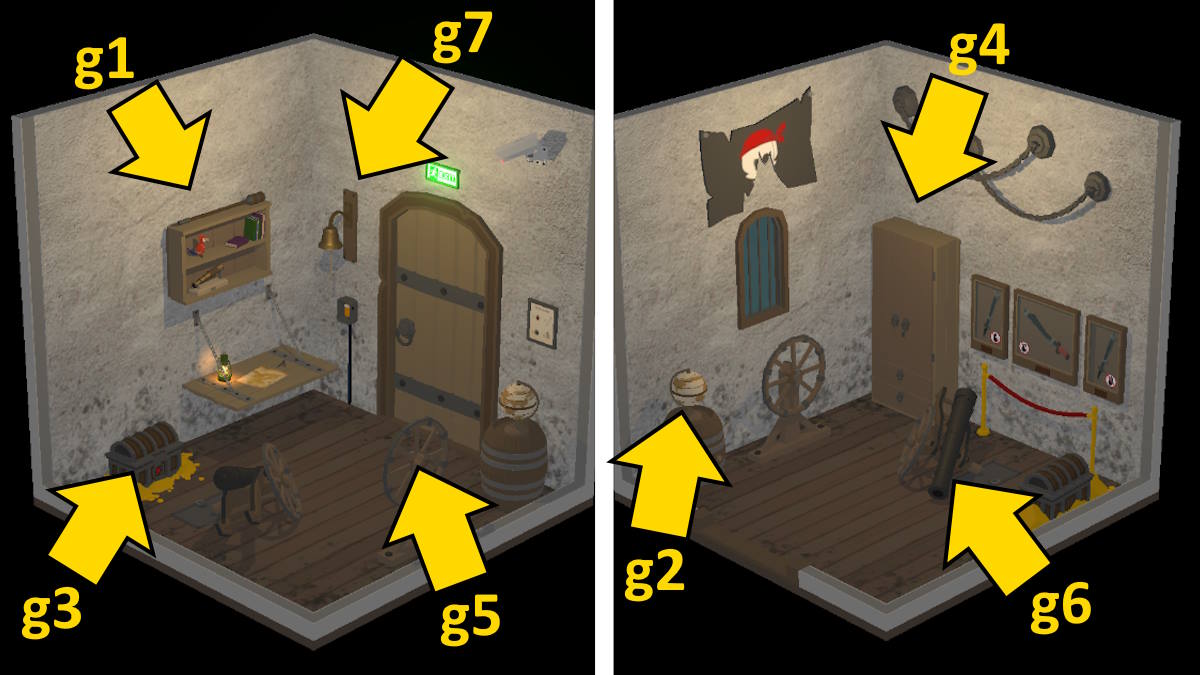 Exploration du niveau 24 sur 50 Tiny Room Escape