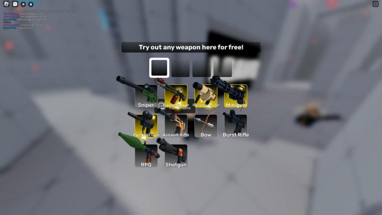 Toutes les armes et comment les obtenir dans Roblox Rivals