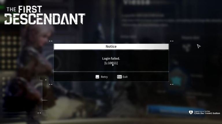Comment corriger l'erreur d'échec de connexion au jeu The First Descendant