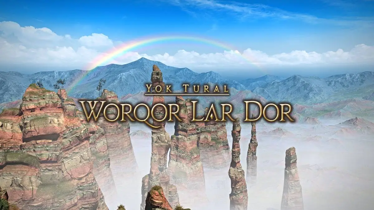 L'introduction du procès de Warqor Lar Dor dans Final Fantasy XIV